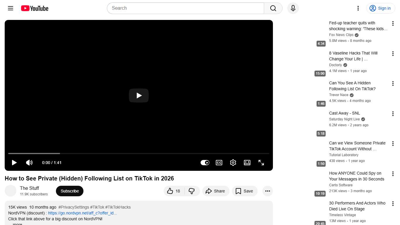 How to See Private (Hidden) Following List on TikTok in 2026 - YouTube
