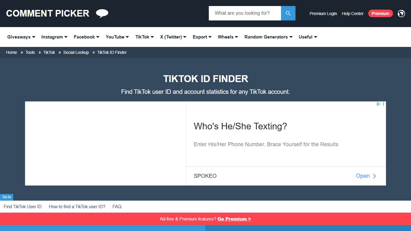 Find Your TikTok ID: User, Account & Profile Lookup Tool